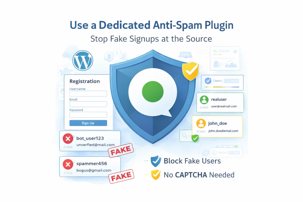 7 Ways to Prevent Fake Registrations on WordPress