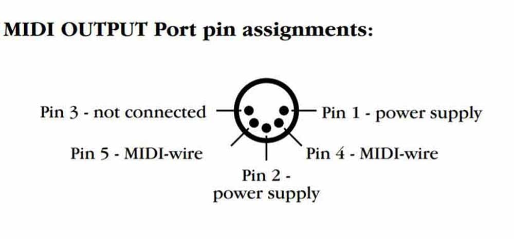 ENGL Z-12 MIDI pin