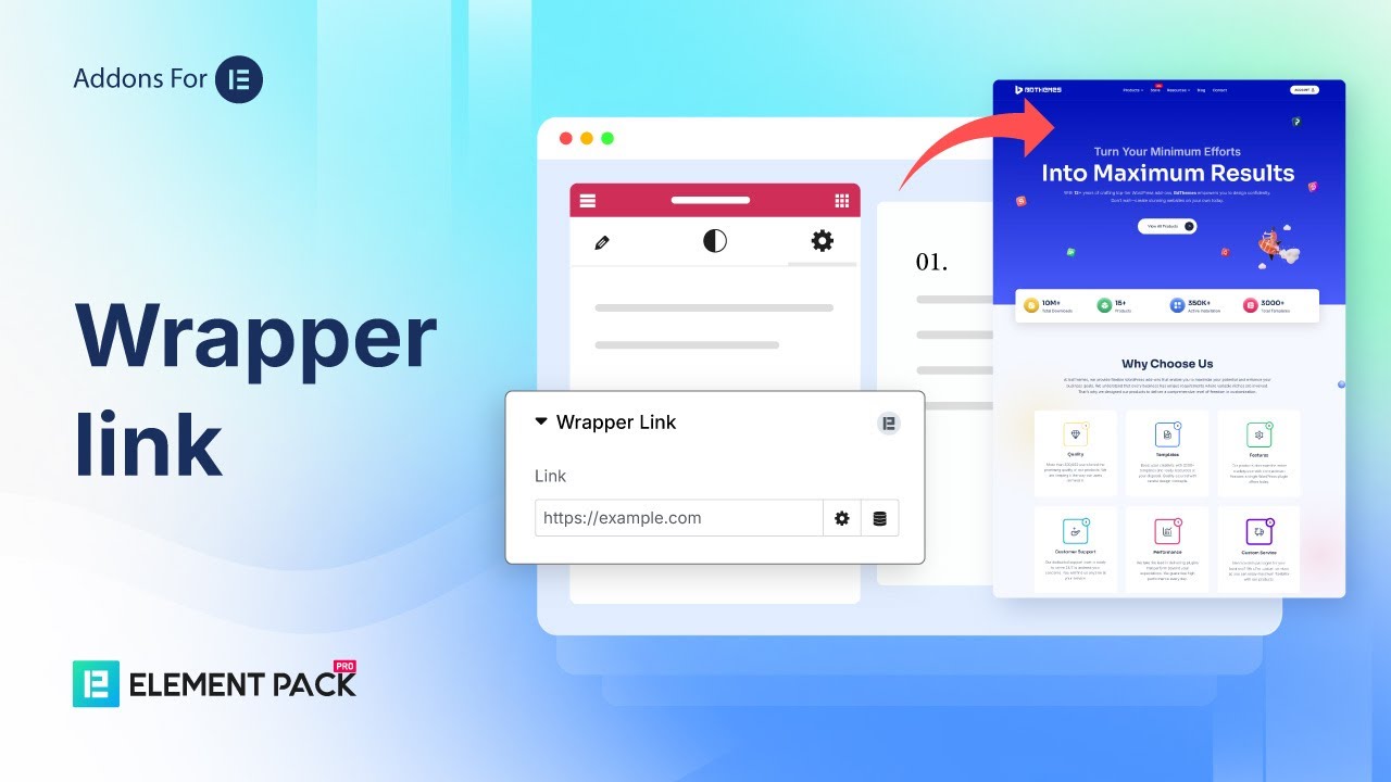 Wrapper Link Video Thumbnail